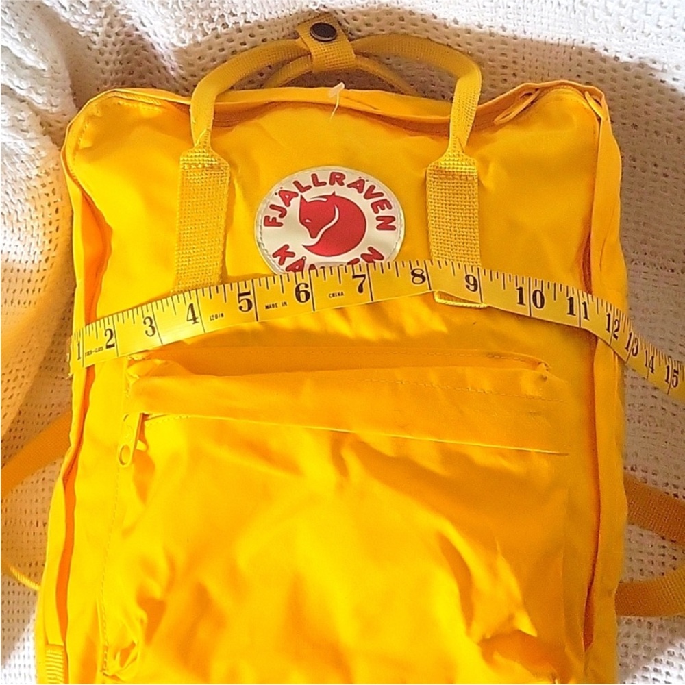 Fjällräven Kånken Yellow Backpack